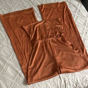 Vintage Orange Jumpsuit Size 9/10